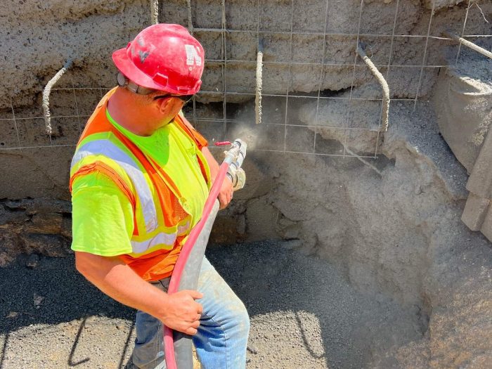 person working